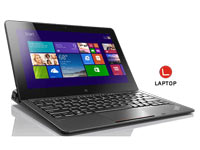 Lenovo ThinkPad Helix - M-5Y10, 4GB, 128GB SSD, Win 8.1, TOUCH ONLY