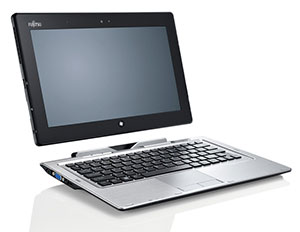 Fujitsu Stylistic Q702 Windows 8 Tablet PC Left Side