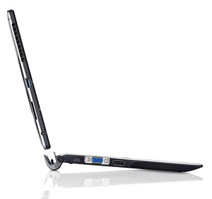 Fujitsu Stylistic Q702 from the Side