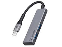 Bonelk Long-Life Series USB-C to 2 Port USB 3.0 Slim Hub (Space Grey)