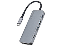 Bonelk Long-Life USB-C to 6-in-1 Multiport Hub (Space Grey)