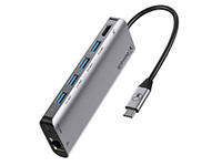 Bonelk USB-C 7-in-1 Multiport Hub (Space Grey)