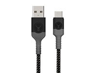 Bonelk USB to USB-C Cable, Long-Life Series 1.2 m (Black/Grey)