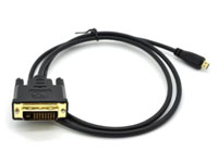 Micro HDMI to DVI Cable